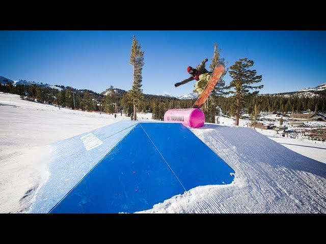 Brandon Davis runs some serious pre season Hot Laps at Mammoth Mountain, California.
