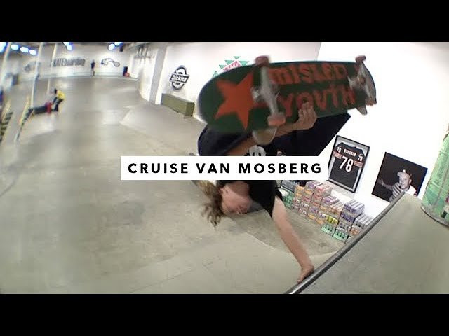 Cruise and the Zero boys (including Jamie Thomas) absolutely shredding the TransWorld skatepark.
