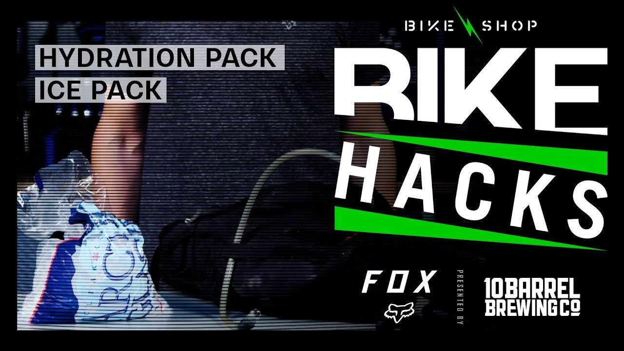 What’s stronger than a Ziploc bag, easier to fill than an ice pack, and always within limping distance? Your hydration reservoir! Elevate and chill.