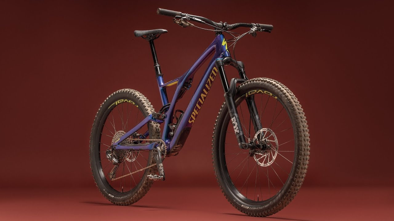 The stalwart trail workhorse that never complains, never does anything poorly, always says ‘please’ and ‘thank you,’ is no longer settling for second fiddle. It’s as slack as the Enduro. It’s 150 millimeters now. Has trail turned enduro ... does it even wear goggles?