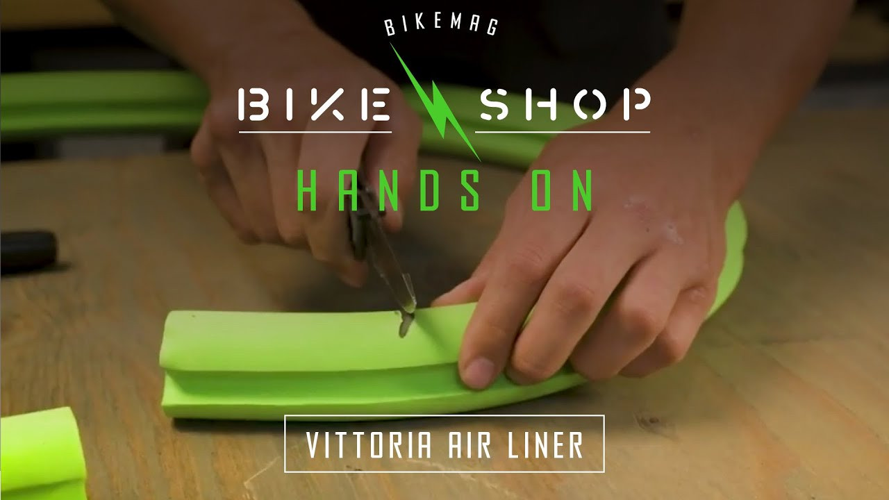 Hands On in the Bike Shop. First Up: Vittoria's contribution to the newly-crowded world of tire inserts--the Air Liner. $85-95, depending on sizing.