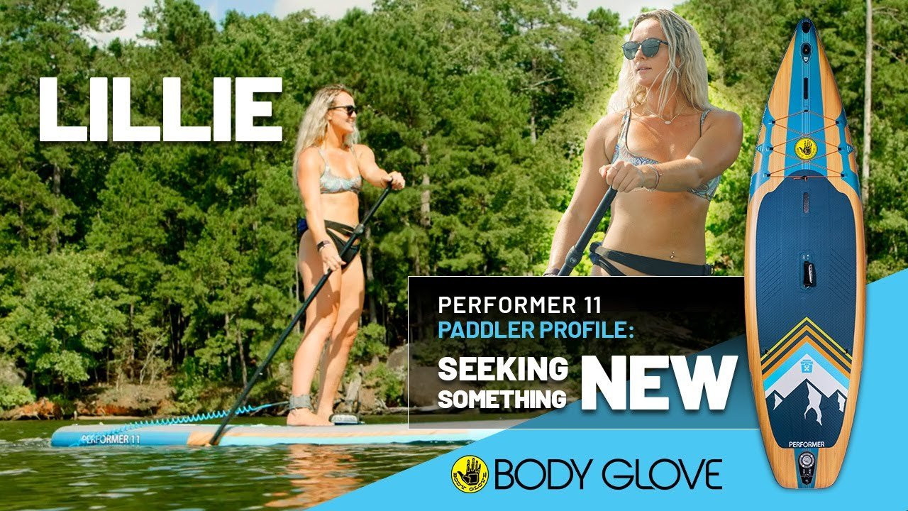 Meet Lillie. She's a new paddler, but has quickly fallen in love with the sport. Whether she’s going to the river to cool off in the summer or getting in a workout while taking her dog on an adventure, Lillie explains why she loves her Performer.<br /><br />https://www.bodyglove.com/products/isupperf20u-499-performer-11-inflatable-paddle-board-blue-wood<br /><br />#AllThingsWater<br /><br /><br />Love Body Glove? Find more of us here:<br /><br />Facebook: https://www.facebook.com/bodyglove/<br /><br />Instagram: https://www.instagram.com/bodyglove/<br /><br /> https://www.instagram.com/bodyglovegirl/<br /><br />Website: https://www.bodyglove.com/<br /><br /> <br /><br /> #BodyGlove #Performer #Paddleboard