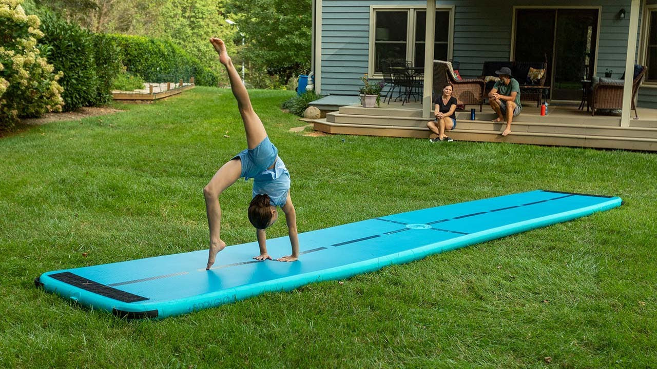 The Aquabat is the ultimate boredom killer. Extremely versatile, this board is perfect for everyone, from gymnasts, to slip and sliders, to loungers, the Aquabat is ready for a day of fun.