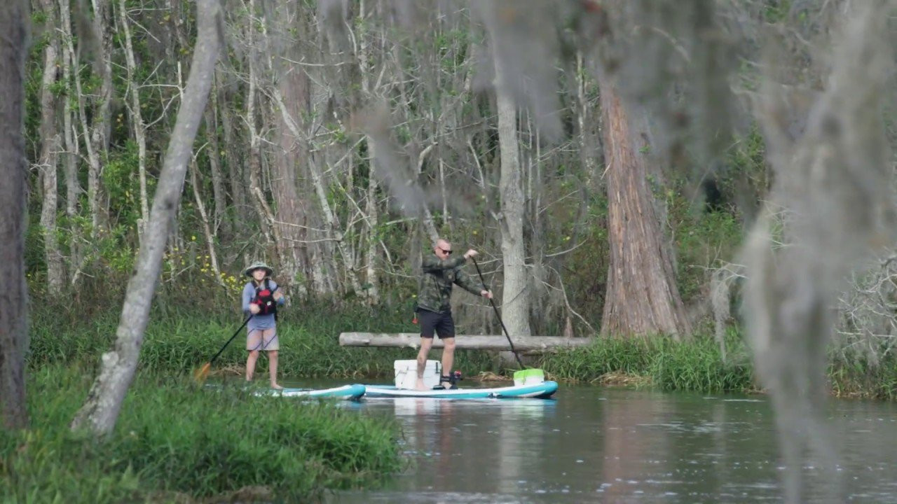 The Body Glove Mariner+ is a premier fishing specific inflatable stand up paddle board catering to both casual fishing enthusiasts and hardcore anglers. With a wide stable platform, cooler attachment d-rings, a patented multi-functional handle to hold a water bottle and a nose anchor line guide that is secured below your feet. This board is designed to enhance your fishing experience. The nose also includes an expanded 8-point cargo bungee system for more storage. Fishing enthusiasts will love the two Scotty attachment points for multiple accessories, including rod holders and line pullers.<br /><br />The new Mariner + builds on earlier models with a series of stability adding upgrades. The new Mariner includes the “+ Rail System”, the proprietary 5.4 in drop-stitch and upgraded carbon stringers to add even more stability to the board. The upgraded fixed fin configuration now includes 30% more surface area for improved tracking.<br /><br />Package includes dual action pump, adjustable 3-piece paddle, cell phone dry bag, ankle leash and wheeled backpack.<br /><br />• Designed for fishing with mounts for Scotty fishing accessories, including rod holders<br />• Anchor line guide system<br />• Cooler tie-downs<br />• Triple-layer stringer rigidity<br />• Heavy-duty polyvinyl fabric material<br />• 11 feet long, 34 inches wide, 5.4 inches thick, 23-lb. weight<br />• 320 lb capacity<br />• Includes high-pressure dual-action hand pump with gauge, adjustable three-piece paddle, wheeled backpack carrying and storage bag, phone dry pouch, leash, and repair kit<br /><br /><br />Shop Body Glove SUPs: http://bit.ly/2C6X9z3<br /> <br />#AllThingsWater # CreateHappiness #SUP #ISUP <br /> <br />Love Body Glove? Find more of us here:<br />Facebook: https://www.facebook.com/bodyglove/<br />Instagram: https://www.instagram.com/bodyglove/<br /> https://www.instagram.com/bodyglovegirl/<br />Website: https://www.bodyglove.com/