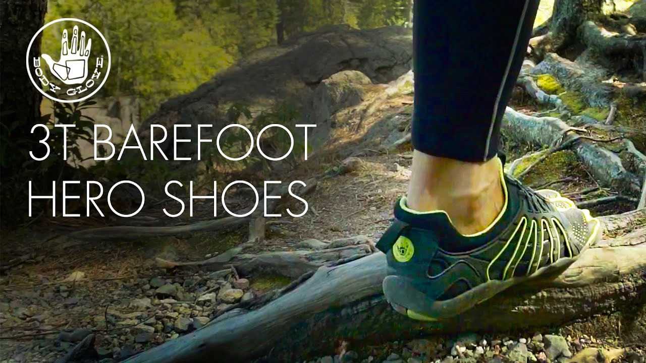 The Body Glove 3T Barefoot Hero<br /> <br />Enjoy a better and safer watersports experience with the Body Glove 3T Barefoot™ Hero, a multi-patented high performance minimalist shoe that can be worn in and out of the water. With an easy-on three-toed design, the Hero allows you the all-important use of your toes for dexterity and balance, while still protecting your foot. The 3T Barefoot Hero is ideal for any paddle sport or for simply walking along the shore. It features an ultra-grip outsole, elastic shocklace for a comfortable fit and zero heel lift for a true barefoot feel.<br /> <br />· Molded rubber upper protection<br />· Elastic shocklace<br />· Stretch fit upper<br />· Easy on with the three toe design<br />· Hybrid, use it in or out of the water<br />· Zero heel lift<br />· Anti-microbial foot bed<br />· Ultra-grip outsole<br />· Integrated Drainage System (IDS) that cools the foot out of the water with air circulation