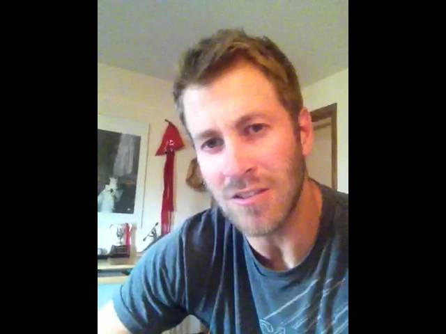 Brad Ludden from First Descents Accepts Paddle with Purpose Award