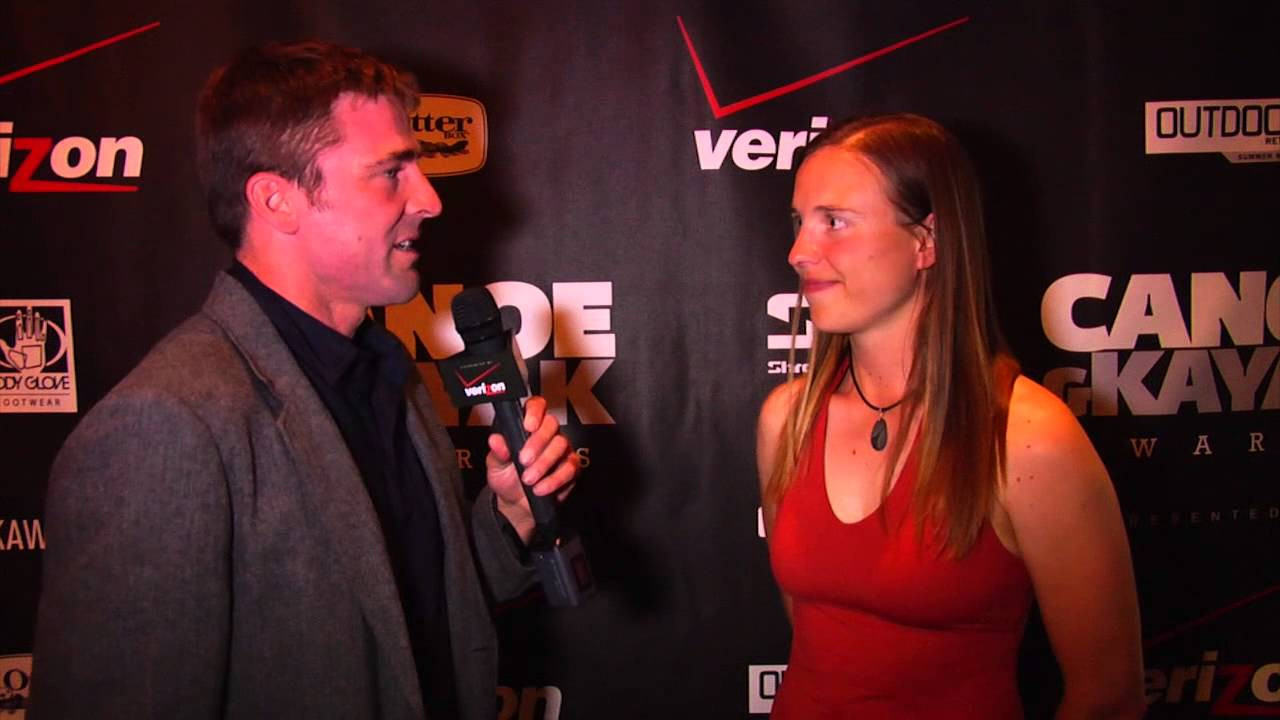 C&K Senior Editor Joe Carberry interviews Spirit of Adventure nominee Amy Freeman at the Canoe & Kayak Awards.