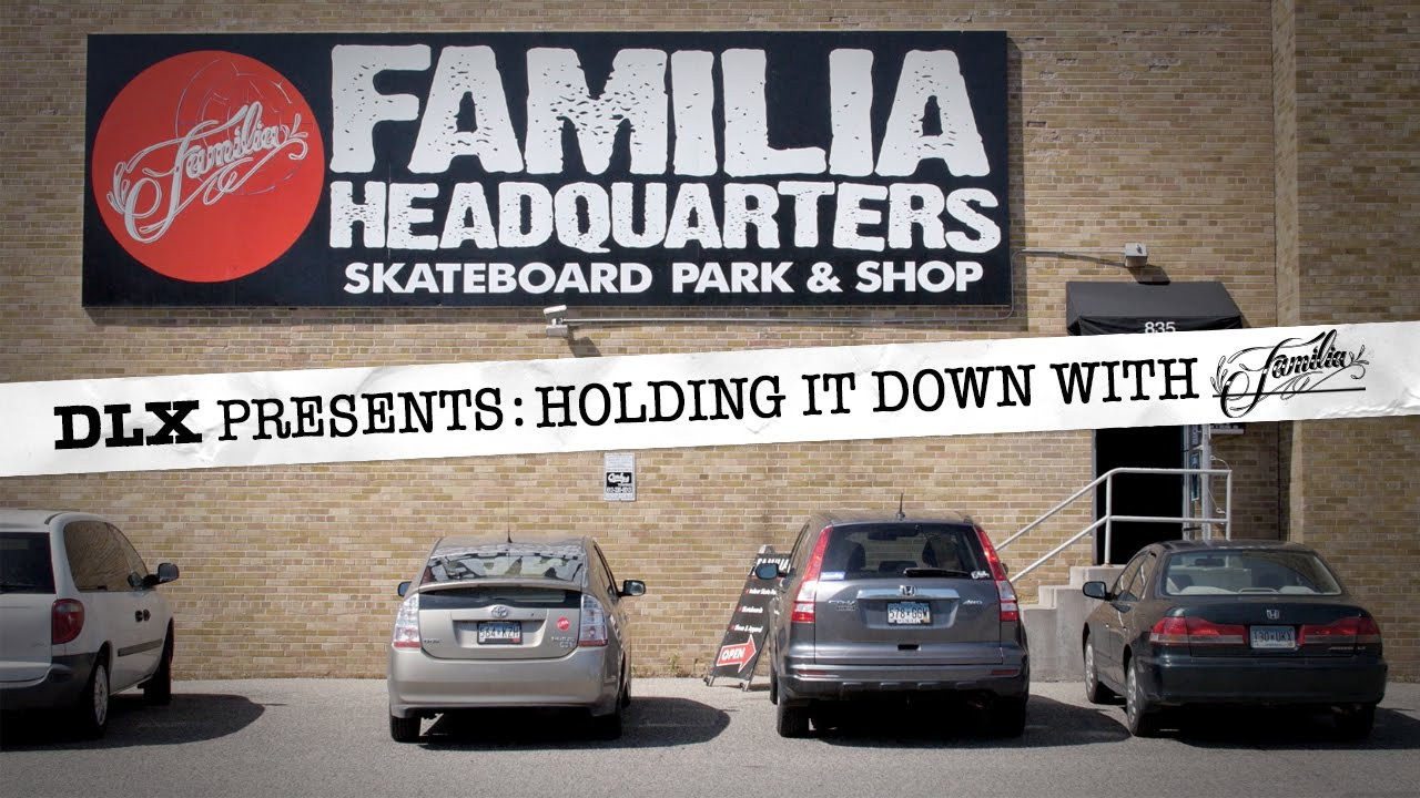 The first installment of a new video series showcasing skate shops and their local skate scenes. Familia , MN http://shop.familiaskateshop.com/<br /><br />http://www.dlxsf.com/<br />https://www.instagram.com/DLXSF/<br />https://www.facebook.com/dlxsf