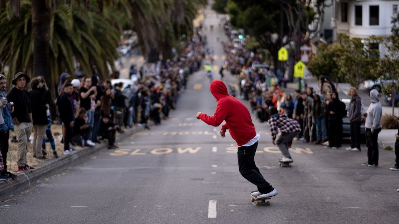 The third annual Dolores Mission Park Hill Bomb event took place on July 9th, 2020 in San Francisco, California.<br /><br />Chaos, crime, adrenaline, slams, and gnarly skateboarding take place in this underground, life or death downhill event.<br /><br />Nothing can prepare you for what will happen when you take the plunge down an SF hill.<br /><br />The event's insanity and danger reached such a level that speed bumps were installed on Dolores Street to prevent another event from ever taking place there again.<br /><br />What surprises wait for us in this word of mouth get together amongst hoodlums, rippers, and legends?<br /><br />Let's find out and dive into the data in California's mecca for downhill skateboarding!<br /><br />Follow Dumb Data on IG: https://www.instagram.com/realdumbdata/<br />Follow Dumb Data on TikTok: https://www.tiktok.com/@dumbdata