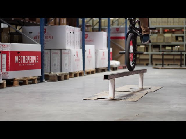 Our dudes Robin Bouris and Thomas Bendetti shredding the warehouse rails at Frenchys.