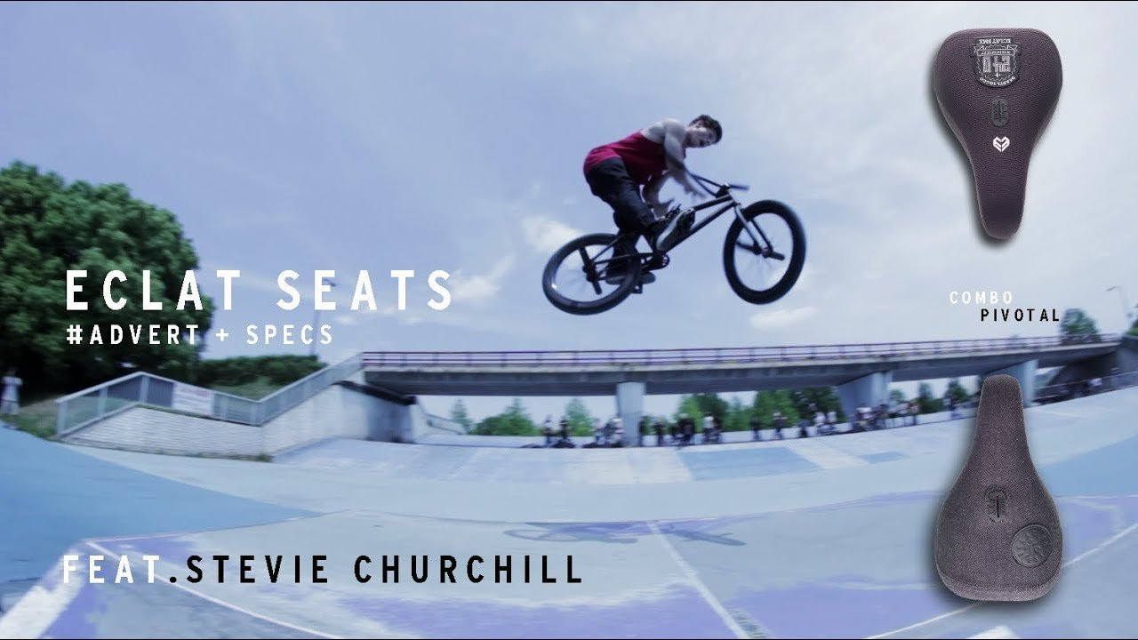 Subscribe to Eclat BMX on YouTube - http://goo.gl/s6GQ6T<br /><br />A look at our BMX seats, combo and pivotal and a few clips from Stevie Churchill.