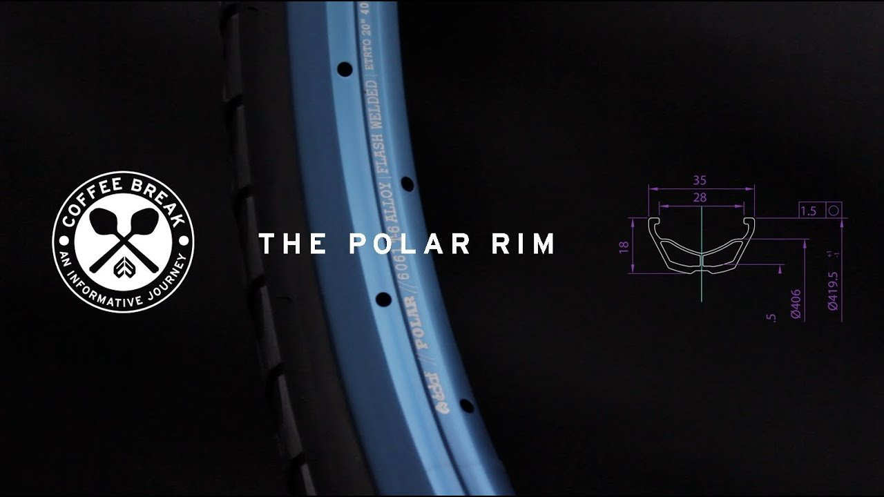 The Polar rim from Éclat, a modern day BMX rim built for taking the strains of todays riding.<br /><br />Check it out: http://www.eclatbmx.com/products/wheels-rims-spokes/polar-rim-straight-aero