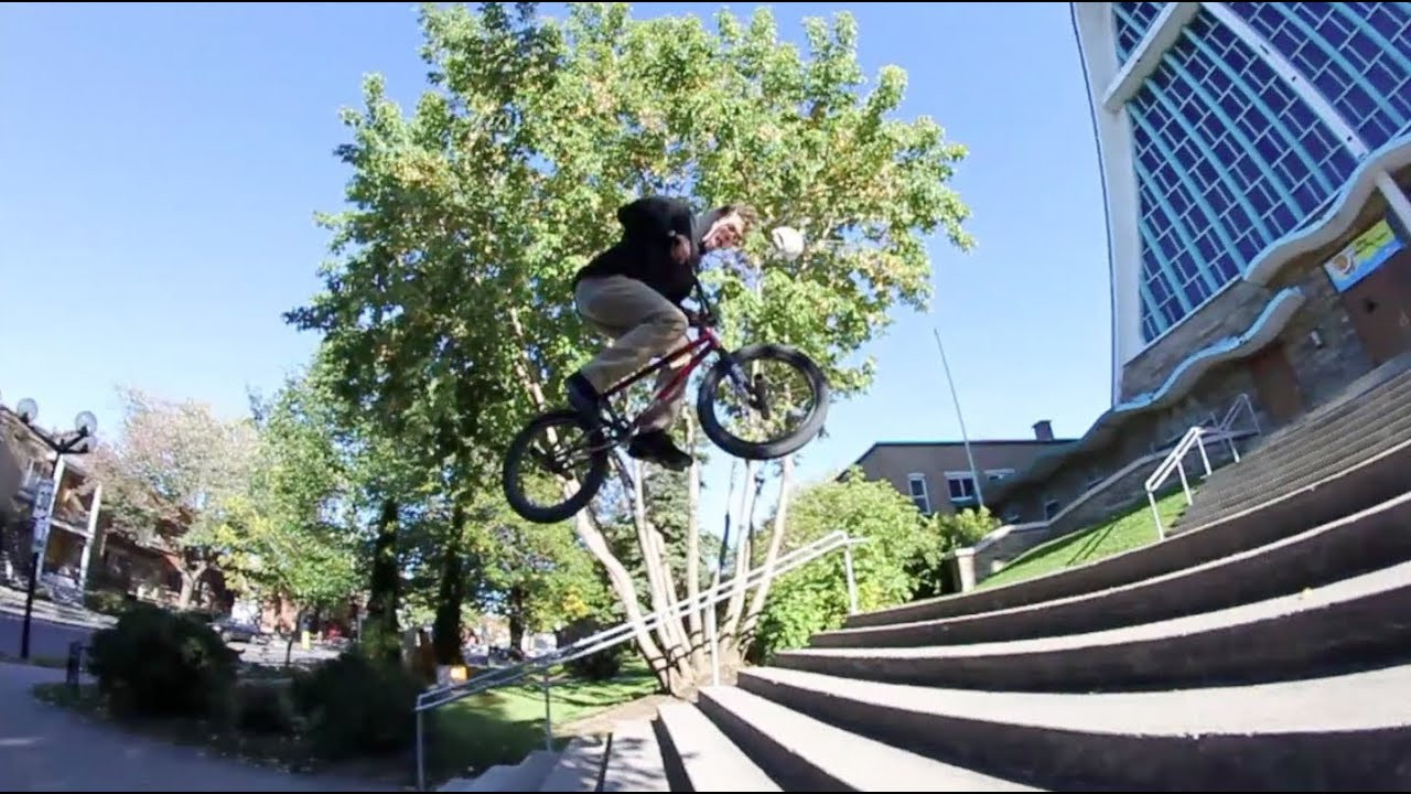 Dillon is back on it after a bad crash. His buddy Vladimir filmed these clips.