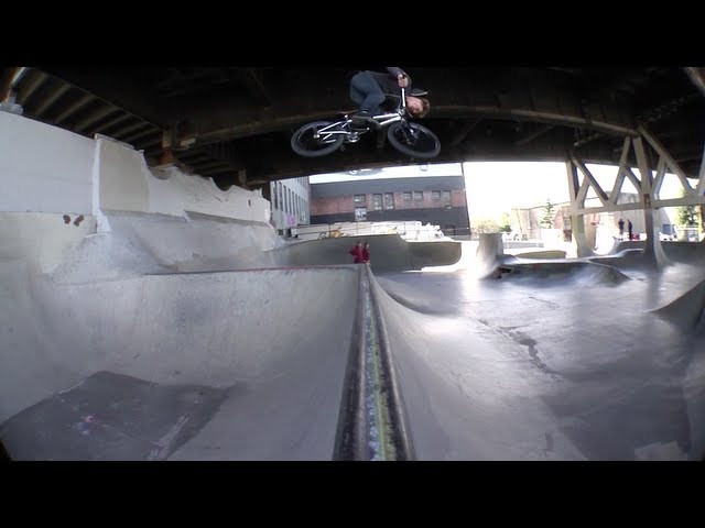 Chester Blacksmith 360 over the spine, ice to over line.