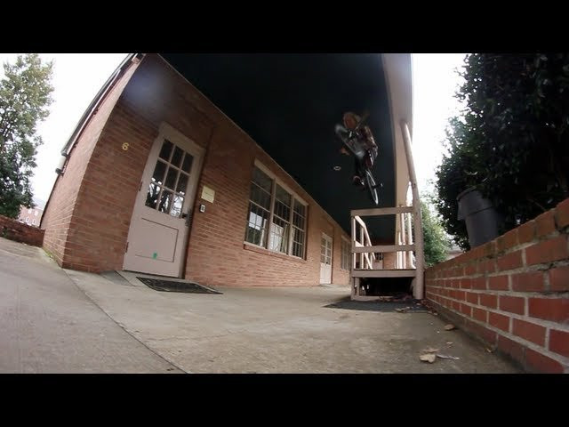 Raw clip from Nathan's 2013 Natives Part. Access Hop Bar to Footplant Pedal Hangfive. Filmed by Shane Weston.