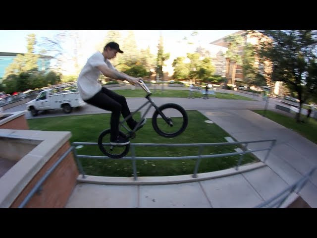 Taken from his Natives 2013 part, here Nathan Williams feebles a ledge to hop over drop down ice pick on a rail. As always, pretty sick.