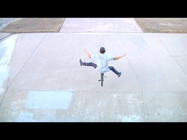 Another classic Shane Weston move, bringing jump-box to the streets. Here in this raw clip he does a hop nothing out of a bank to a manual to barspin out.<br /><br />Filmed by Nathan Williams