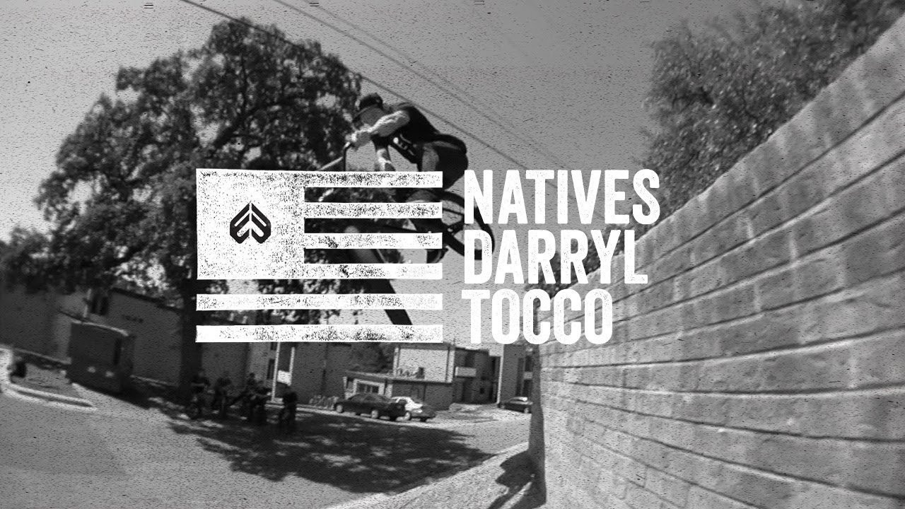 When you say the name Darryl Tocco, you think of a few things; PRO bike rider, accomplished filmmaker and world class air miler. Darryl is also the perfect candidate to discuss and open up to what he thinks about BMX in general, the internet and growing up inside a BMX industry as both a pro rider and a film maker. <br /><br />Natives Part 3 explores in brief the background of Darryl Tocco, it also verges on his likes and dislikes in BMX. He also does what he does every single day; riding his bike.<br /><br />Filmed by Scott Macmenamin<br />Directed by Paul Robinson<br />Additional filming/riding clips: Jay Roe, Dan Coller, Walter Pieringer, Brett Tocco<br />Produced by Eclat BMX<br /><br />Part 4: Chester Blacksmith coming soon.<br /><br />https://www.facebook.com/eclatbmx<br />https://twitter.com/eclatbmxparts<br />http://instagram.com/eclatbmxparts