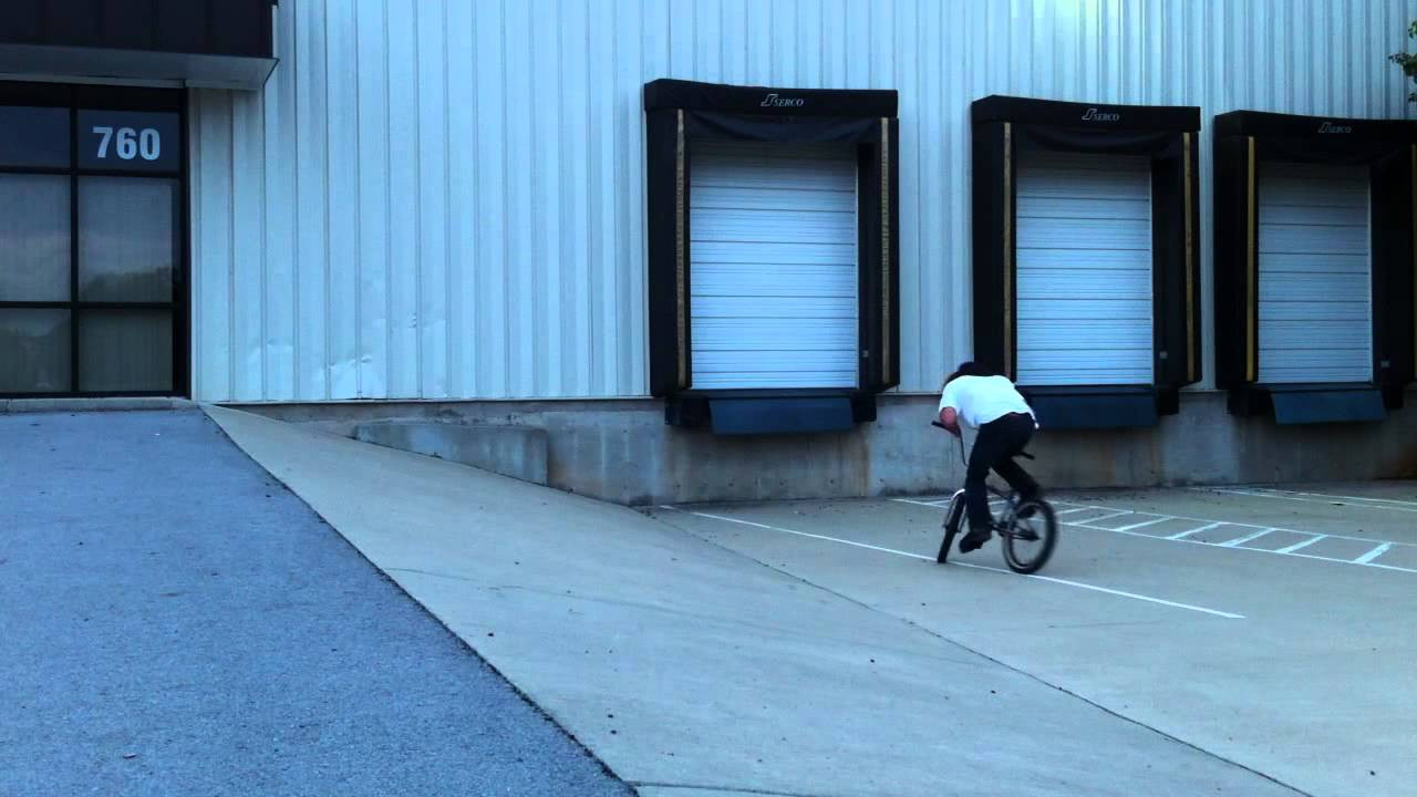 Shane filmed this back when he did a welcome to PRO edit. All iphone clips. In this he does a fkie whip, rolls back up the bank and does a half cab barspin to full cab out.