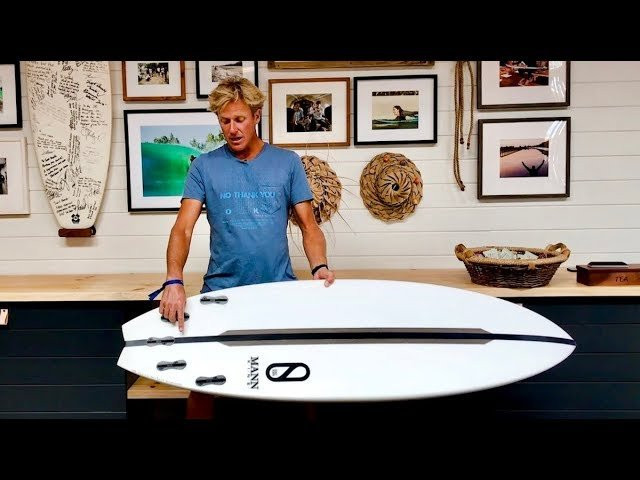 Landing at Surf Shops in June. Dimensions? Look below. More here: https://firewiresurfboards.com/the-wire/the-no-brainer-a-brand-new-shape-for-slop-by-kelly-slater-and-dan-mann<br /><br />NO BRAINER Dimensions:<br /><br />5'0 x 18 7/8" x 2 5/16" x 24.6L<br /> 5'2 x 19" x 2 3/8" x 26.1L<br /> 5'3 x 19 3/16" x 2 3/16" x 24.8L<br /> 5'4 x 19 1/4" x 2 1/4" x 26L<br /> 5'4 x 19 1/8" x 2 3/8" x 27L<br /> 5'5 x 19 5/16" x 2 5/16" x 27.2L<br /> 5'6 x 19 3/8" x 2 3/8" x 28.7L<br /> 5'7 x 19 1/2" x 2 1/2" x 29.9L<br /> 5'8 x 19 5/8" x 2 1/2" x 31.2L<br /> 5'9 x 19 11/16" x 2 9/16" x 32.6L<br /> 5'10 x 19 3/4" x 2 5/8" x 34L<br /> 5'11 x 19 13/16" x 2 11/16" x 35.4L<br /> 6'0 x 20" x 2 13/16" x 37.7L<br /> 6'2 x 20 3/8" x 2 15/16" x 41.1L<br /> 6'4 x 21" x 3" x 45.3L<br /> 6'6 x 21 1/2" x 3 1/8" x 49.2L<br /><br />Music: 'Revolver' by The Heavy Twelves. For more on their music, go here: <br />https://theheavytwelves.bandcamp.com