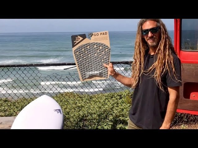 Rob Machado's Go Pad - three separate options in a single pad for every fast and wide surfboard you ride.<br /><br />Set up all four pieces to ride it like Rob does, or use just the tail kick, or the front flat part. <br /><br />Made with BLOOM Algae Foam, this pad is produced using algae sourced from freshwater habitats at risk of toxic album bloom.