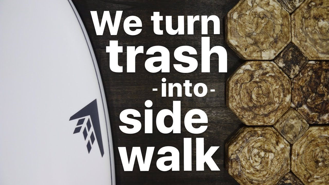 For the past few months, we've been quietly slipping these to the Kelly Slater Wave Co., Starboard, and others. These paving stones represent just one of the ways we're moving towards zero waste manufacturing at Firewire.