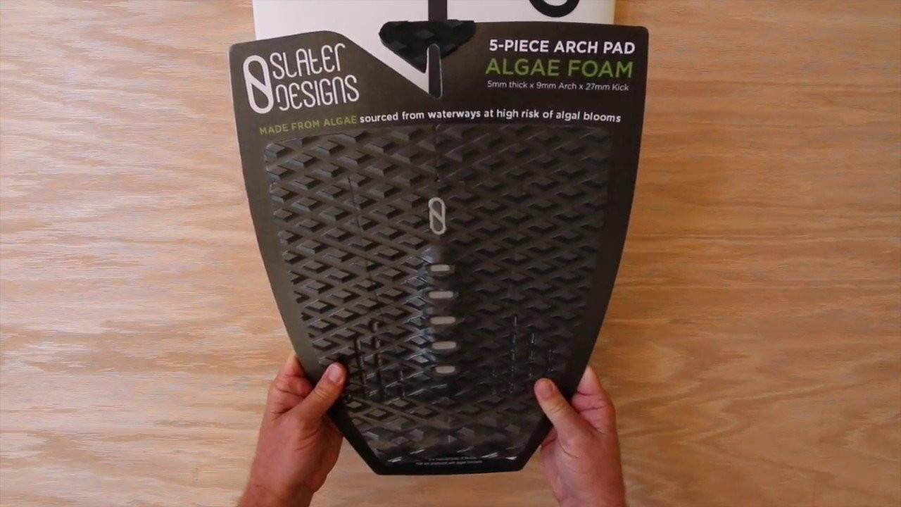 New surfboards are exciting. And so is setting them up for the first time. That's why we created this video, showing the Omni and Sci-Fi getting laced up with Slater Designs Traction. <br /><br />Slater Designs Traction is the first surf traction product of its kind. It's made with Bloom Foam. Bloom sources Algae from lakes and ponds that are at risk of toxic algal blooms, and they use that algae to make flexible foams. <br /><br />Our favorite part? Each Slater Designs pad represents 28 gallons of filtered, clean water returned to the natural environment. <br /><br />Slater Designs Traction is in surf shops in a 5 piece arch design, and a four piece flat design. <br /><br />For more, visit http://www.firewiresurfboards.com/the-wire<br /><br />Like the music in this video? It's by the talented Otis McDonald: <br />https://www.youtube.com/channel/UCej6bRv8lR48AEbQvdb_9Cg