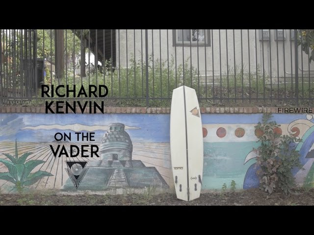 Richard Kenvin is 5'10, 180 pounds (81.6 KG), and rides a 5'10 Vader with 37.6 liters of volume.