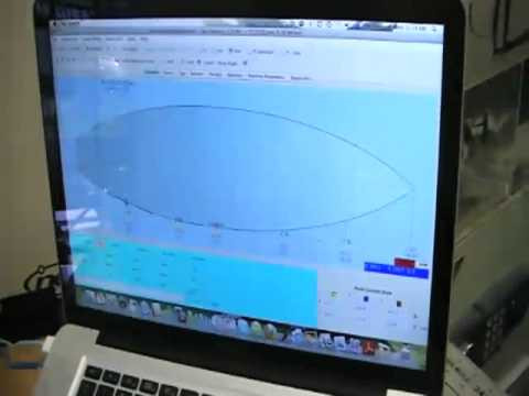 This is a cool look into Nev's inner office. The man takes you through how a board goes from his computer to a rack in a shop.