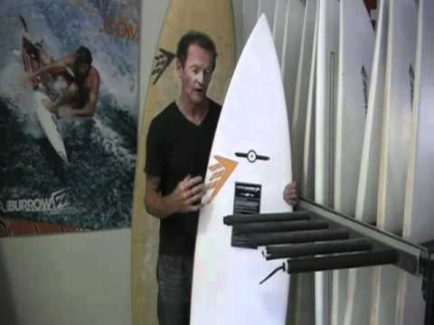 Nev shares his insight on the high performance Flexfire. The FLEXFIRE Series is designed around the performance specifications of our top surfers. The dimensions, foils and rail configurations are all geared towards maximum speed and the tightest turning radius possible. The rapid response flex memory inherent in FUTURE SHAPES TECHNOLOGY ensures that the FLEXFIRE Series explodes through turns while the PARABOLIC Balsa Rail configuration guarantees 100% return memory for years. The FLEXFIRE is also offered in RapidFIRE Technology.