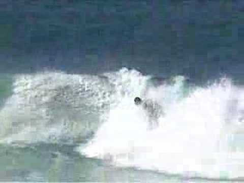 Taj Burrow tears it up on a Firewire Surfboard, Hawaii '06