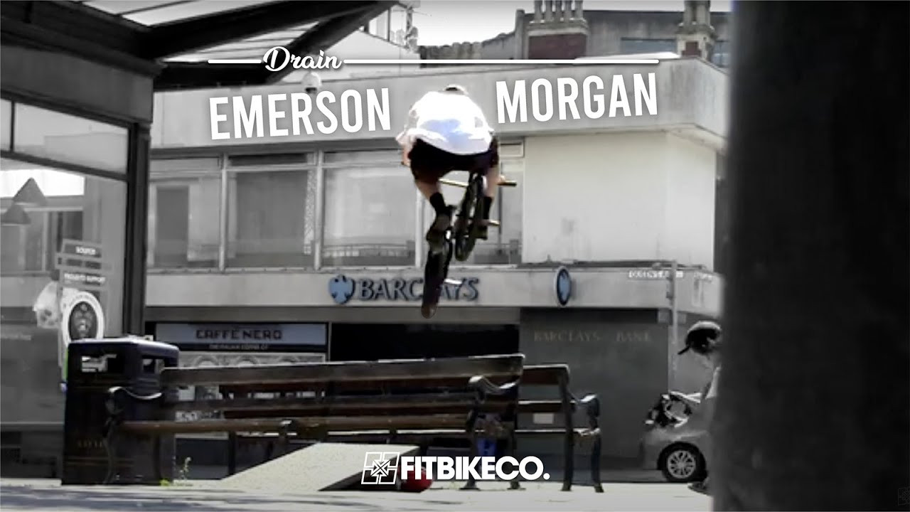 Emerson Morgan just delivered some fresh street goodness from across the pond with his new edit "Drains". Click play and watch Emerson transform his local spots with the help of a keen eye and some well placed drains. <br /><br />https://www.instagram.com/emerrssson/<br /><br />https://fitbikeco.com/<br />http://www.4downdistribution.com/