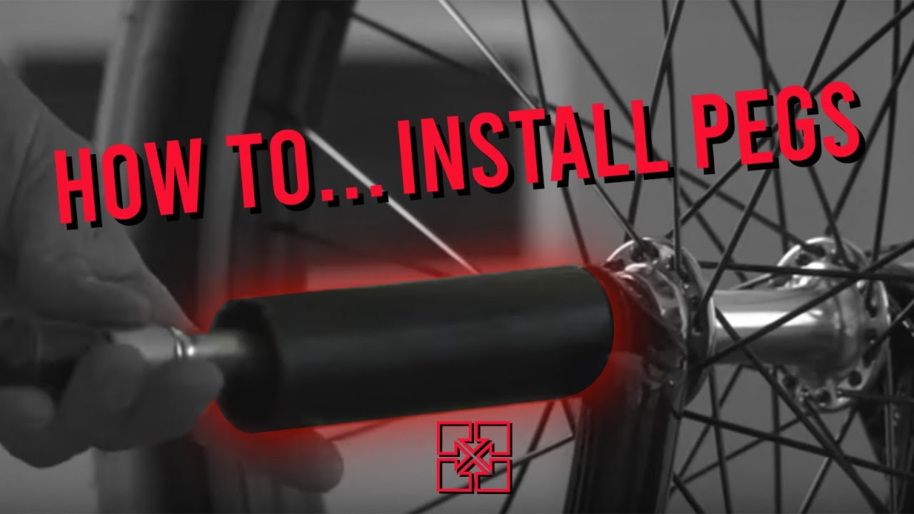 It's time to rise and grind! Follow these easy steps to install pegs on your new Fit complete, or any BMX bike and get grinding!<br /><br />Questions on something we haven't covered in the video? Leave a comment or hit us up at customerservice@fitbikeco.com<br /><br />http://fitbikeco.com.com<br />http://facebook.com/fitbikeco<br />http://instagram.com/fitbikeco