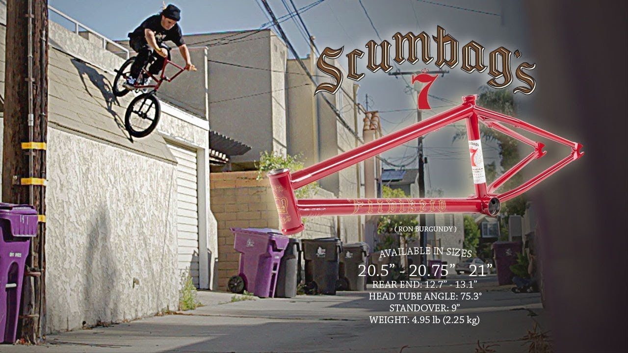 Brandon Begin is a certified SCUMBAG and the Scumbag 7 Series is the latest rendition of his signature Fitbikeco. frame. <br /><br />One hundred percent American-made, Begin's frame is carefully crafted from Vari-Wall THERMLX tubing and features a short rear-end, thick drop outs and angled Thread-On brake mounts for a straighter cable pull. With its 9″ stand-over, slightly taller 11.8″ BB for crank-arm grinds and more predictable 75.3° head angle.<br /><br />Begin’s Scumbag 7 Series frame pairs beautifully with 7up-inspired BEGIN 4PC bars. Order today for a pairing that goes down smooth in the streets.<br /><br />https://fitbikeco.com/shop/frames/begin-frame/<br />https://fitbikeco.com/shop/bars/begin-4pc-bar/<br /><br />Rider: Brandon Begin<br />Filmed & Edited: Tony Malouf<br />Music: "Oxygen" by Bones