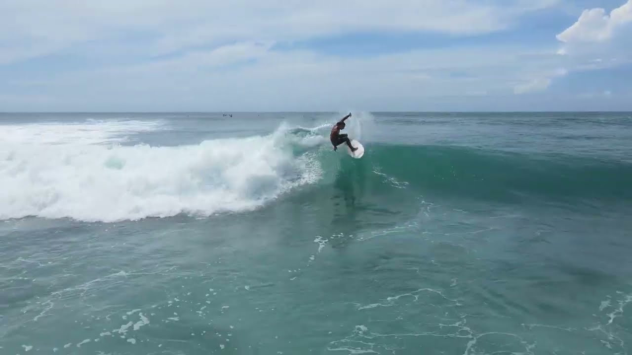 Surf & beach scenes from yesterday morning in Bali. The off-season spots here aren't world class, but can still provide pretty good waves when the famous breaks such as Uluwatu are blown out.<br /><br />If you would like to support us, please buy us a coffee here: https://www.buymeacoffee.com/infowy<br /><br />If you like the content, please subscribe to the channel here: http://bit.ly/2NPrV5H<br />_____________________________<br /><br />OUR AMAZON STORE: https://www.amazon.com/shop/globalzoo-surfingvideos?ref=ac_inf_tb_vh <br /><br />GEAR WE USE FROM AMAZON: <br /><br />Our camera: https://amzn.to/3XHjiMe <br />Our drone: https://amzn.to/3HauKJg <br />Our main lens: https://amzn.to/3Jo9qCU <br />Our other lens: https://amzn.to/3Ji9XWW <br />Our main tripod: https://amzn.to/3Y6yUZG <br />Our second tripod: https://amzn.to/3Hh9EsJ <br />Our second tripod head: https://amzn.to/3WPpsbQ <br />Our camera bag: https://amzn.to/3HdvTzH <br />The laptop we edit on: https://amzn.to/3Hdwb9L <br />Our external hard drive: https://amzn.to/3Y2lJc0 <br /><br />_____________________________<br /><br />Social media accounts:<br />Instagram: https://www.instagram.com/global.zoo.co/?hl=en<br />Facebook: https://www.facebook.com/Global.Zoo.Co<br /><br />_____________________________<br /><br />DISCLAIMER <br />Some of the links above are affiliate links, where I earn a small commission if you click on the link and purchase an item. You are not obligated to do so, but it does help fund these videos in hopes of bringing value to you! <br /><br />#Surfing #Surf #Indonesia #Bali #GlobalZoo