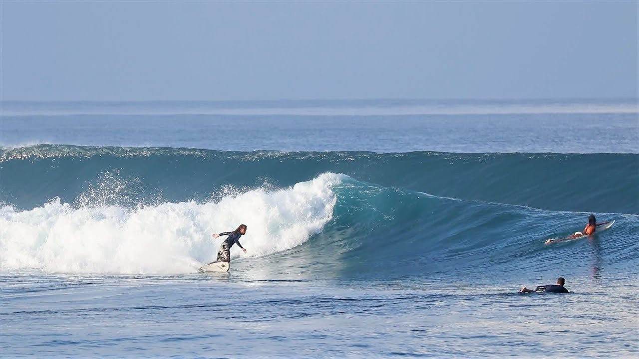 This fun little left was particularly glassy the other day, providing some nice rides for the small crew of early risers. Although the wave itself is not of the highest quality (for Indonesia), the surrounding area is extremely picturesque. To make things even better, a local pod of Dolphins often make an appearance in the early mornings, and sometimes even join the surfers in the lineup.<br /><br />If you would like to support us, please buy us a coffee here: https://www.buymeacoffee.com/infowy<br /><br />If you like the content, please subscribe to the channel here: http://bit.ly/2NPrV5H<br />_____________________________<br /><br />OUR AMAZON STORE: https://www.amazon.com/shop/globalzoo-surfingvideos?ref=ac_inf_tb_vh <br /><br />IF YOU WANT TO CREATE SURF VIDEOS LIKE THIS CHECK OUT THE GEAR WE USE FROM AMAZON: <br /><br />Our camera: https://amzn.to/3XHjiMe <br />Our drone: https://amzn.to/3HauKJg <br />Our main lens: https://amzn.to/3Jo9qCU <br />Our other lens: https://amzn.to/3Ji9XWW <br />Our main tripod: https://amzn.to/3Y6yUZG <br />Our second tripod: https://amzn.to/3Hh9EsJ <br />Our second tripod head: https://amzn.to/3WPpsbQ <br />Our camera bag: https://amzn.to/3HdvTzH <br />The laptop we edit on: https://amzn.to/3Hdwb9L <br />Our external hard drive: https://amzn.to/3Y2lJc0 <br /><br />_____________________________<br /><br />Social media accounts:<br />Instagram: https://www.instagram.com/global.zoo.co/?hl=en<br />Facebook: https://www.facebook.com/Global.Zoo.Co<br /><br />_____________________________<br /><br />DISCLAIMER <br />Some of the links above are affiliate links, where I earn a small commission if you click on the link and purchase an item. You are not obligated to do so, but it does help fund these videos in hopes of bringing value to you! <br /><br />#SurfingSumbawa #SurfingIndonesia #Sumbawa #Sumbawa2021 #AlwaysLeft #Surf #Waves #WSL #SurfersOfBali
