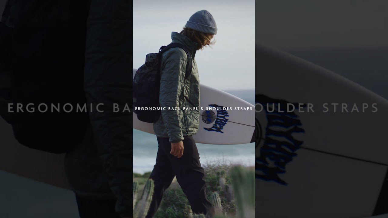 The only travel backpack you'll ever need. Equipped with quick-access zippers, a built-in wet bag, and cushioned shoulder straps, the TRVLR Strike backpack is a must-have for any travel occasion. Shop now, https://bit.ly/3MRzlEH<br /><br />#FirstNameInTheWater