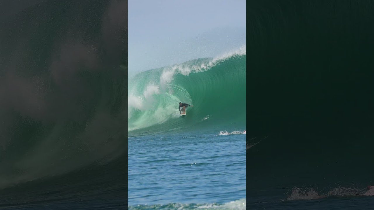 A warm G-Land welcome for @eli_olson. 🔥