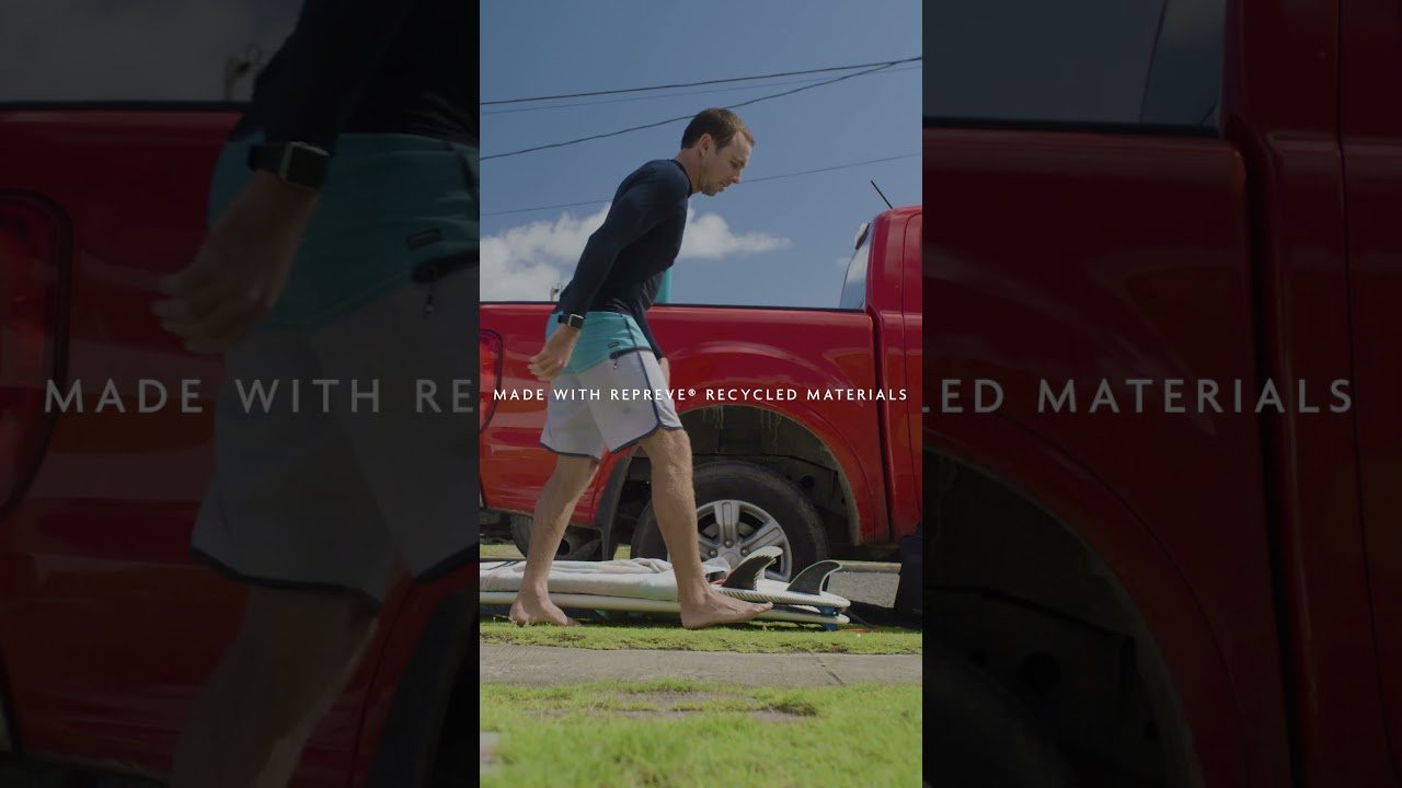 The Hyperfreak Tech Nomad SC Boardshort, crafted to enhance your mobility and engineered with a cling-free design. Shop now, https://bit.ly/3Ar7gNc<br /><br />#FirstNameInTheWater