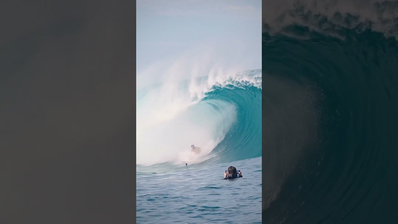 One of many from our boy Eli Olson in Tahiti not long ago. 💪<br /><br />Video: Jack Germain<br /><br />#FirstNameInTheWater #TeamOneill
