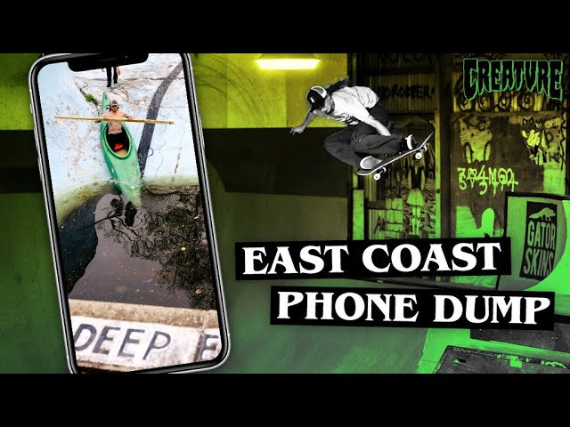 Subscribe to CreachTube: http://bit.ly/CreachTube <br /><br />The Fiends hit the East Coast to celebrate John Gardner entering the Pro ranks and lurked around Jersey and Philly. Here's what was captured on the crew's phones. Now that's a helluva Phone Dump!<br /><br />Fiends: Gravette, Russell, Partanen, Gardner, Worthington, Lefty, and Mathias Torres<br /><br />LURK WITH US:<br />Shop: https://www.nhsfunfactory.com/creature-skateboards<br />YouTube: http://bit.ly/CreachTube <br />Facebook: https://www.facebook.com/CreatureSkat...<br />Instagram: https://instagram.com/creaturefiends/ <br />Twitter: https://twitter.com/creaturefiends <br /><br />#CreatureSkateboards #Skateboarding #CreachTube