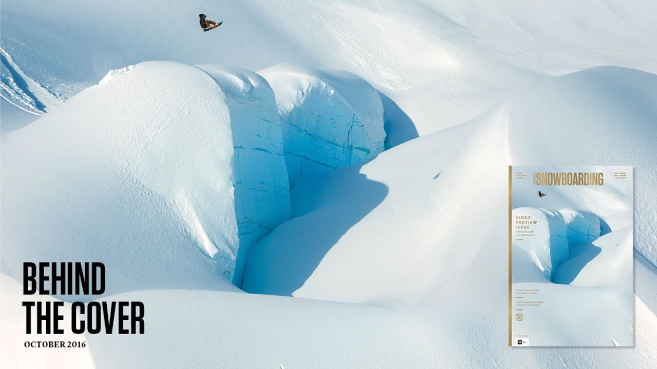 Torstein Horgmo launches onto the cover of the October 2016 issue of TransWorld SNOWboarding Magazine.