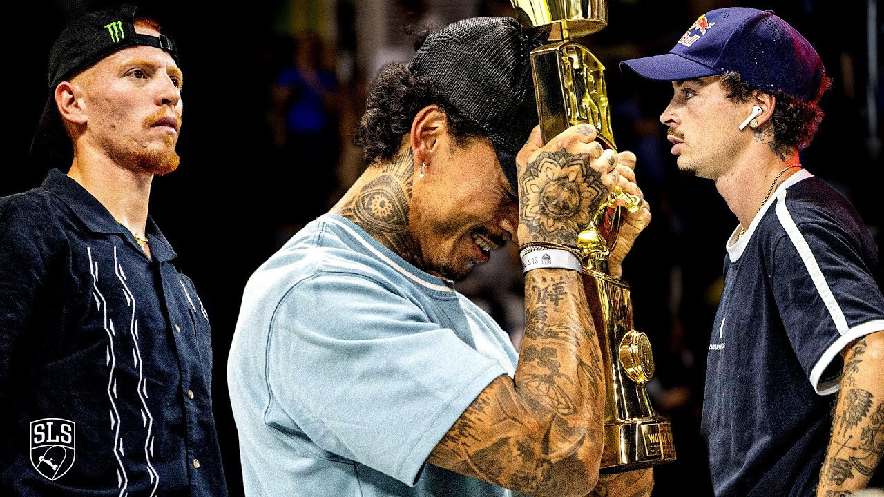 The 2024 SLS Super Crown championship marked our last time in Brazil, with Nyjah Huston putting on a show to earn this seventh title! Relive all the highlights that earned Nyjah, Giovanni Vianna and Gustavo Ribeiro a spot on the men's podium! <br /><br />#SLSBrasilia | July 13th 🇧🇷 | SPOT TAKEOVER | Hope to see you there!<br /><br />For tickets to SLS events and more information, visit: https://www.streetleague.com/ 🔥<br /><br />Subscribe Now: https://www.youtube.com/@SLS<br /><br />Follow SLS on Social 💥 <br />⚪️ Instagram - https://www.instagram.com/sls/<br />⚪️ Facebook - https://www.facebook.com/streetleague/<br />⚪️ Rumble - https://rumble.com/c/sls<br />⚪️ TikTok - https://www.tiktok.com/@streetleagueskate<br />⚪️ Snapchat - https://snapchat.com/t/uYXRd6Jw<br />⚪️ Threads - https://www.threads.net/@sls?hl=en<br />⚪️ Twitter - https://x.com/StreetLeague<br /><br />👀 Don't miss new SLS content every week on Rumble<br />Download Rumble (TV + Mobile) 👉 https://rumble.com/our-apps<br />Rumble is free on desktop, mobile and web at www.rumble.com, iOS, Android, Roku, AppleTV, FireTV, Samsung TVs.<br /><br />Get your official SLS x Wolfpak Backpack here, available in 3 different sizes - <br />https://wolfpak.com/collections/street-league-skateboarding-collection<br /><br />The official brain supplement of SLS → https://aminoheal.com/<br /><br />#sls #skate #skateboard #skateboarding #slsbrasilia #highlights