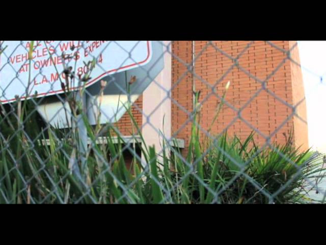 Jason Barr attacks street spot with a tre-flip on Tracker Axis 139mm