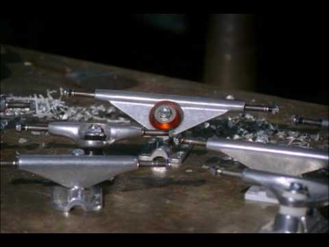 a short film by Darryl Grogan on truck manufacturing at Tracker Trucks.