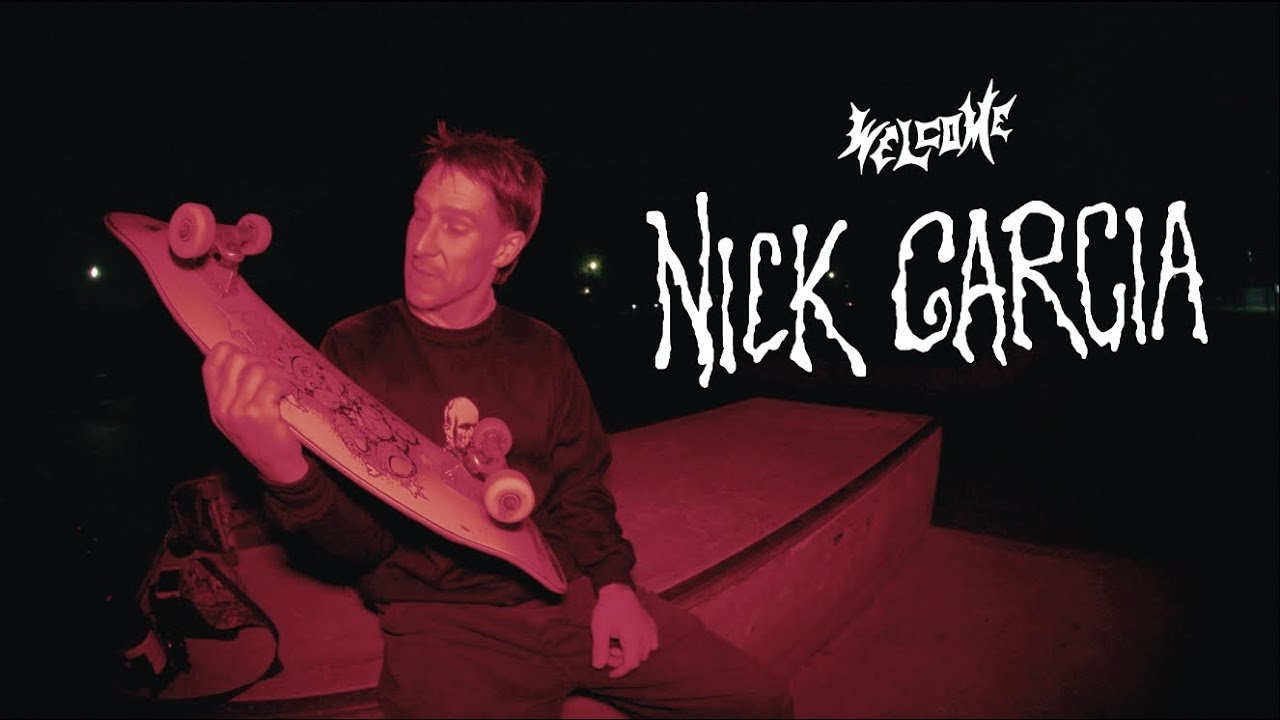 www.welcomeskateboards.com<br /><br />It's our privilege to announce our newest pro, Nick Garcia. We have been huge fans of Nick's creativity and style for many years and to have the chance to add him to our team of sweet and amazing human beings is thrilling. Look forward to Nick blowing your mind on the regular going forward.<br /><br />Pro model available May 2024!