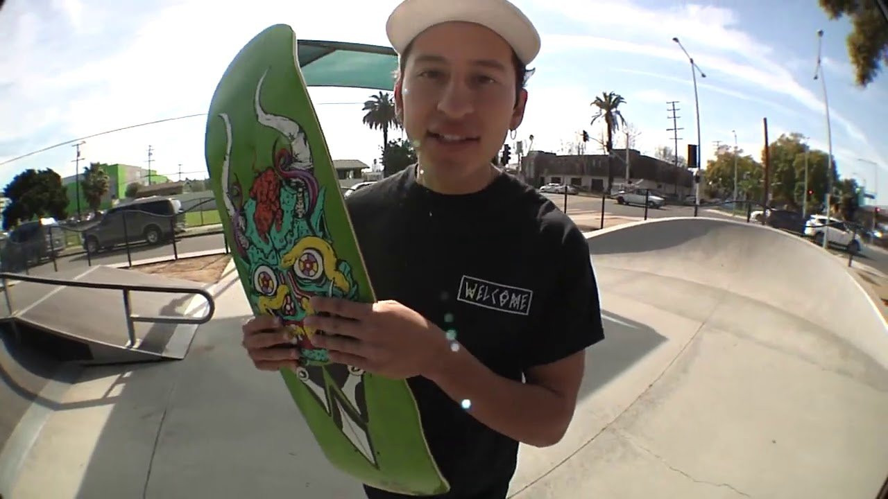 www.welcomeskateboards.com<br /><br />Daniel Vargas breaks down his signature model for you. Lesgo!