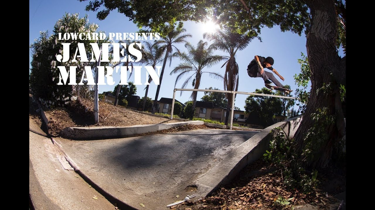 We’re stoked to present to you James Martin! He’s on that an all terrain assault program. From backyard pools, handrails, gaps, and more James is a pure skate rat!<br /><br />Filmed by: Kevin Denning, Dean Singleton, and Joshua Chambers.<br /><br />Home Page: http://lowcardmag.com<br /><br />Subscribe: http://bit.ly/1PFlY60<br />Like us on FACEBOOK: https://facebook.com/lowcardmag<br />Follow on INSTAGRAM: https://instagram.com/lowcardmag<br />Follow on TWITTER: https://twitter.com/lowcardmag<br />Buy: http://store.lowcardmag.com