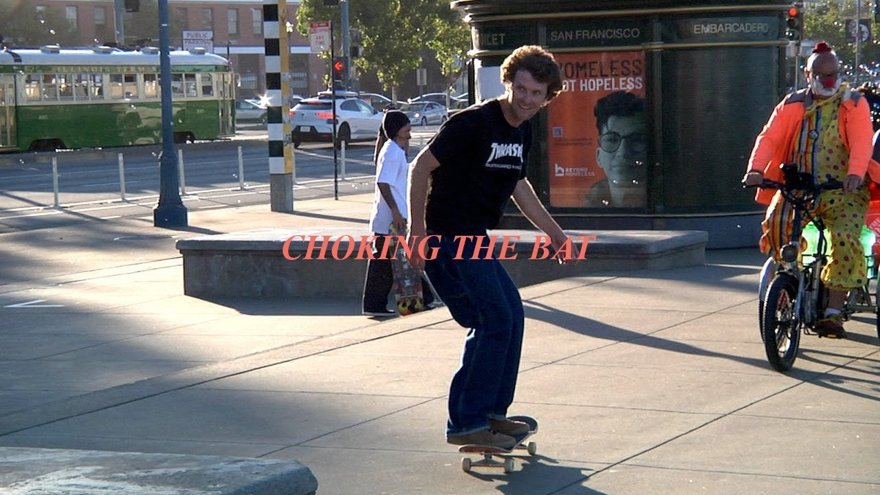 John Dilo stars in the latest Jacuzzi Unlimited skateboarding feature film Choking The Bat. Quite possibly his greatest role yet or whatever. <br /><br />Guest actors:<br />Tony Latham<br />Louie Barletta<br />Zander Mitchell<br /><br />Filmed by:<br />Devin Lopez<br />Adam Anorga<br />Kaylanne Diaz<br />Tanner Rowe<br />Beagle<br />Cody Thompson<br />Steak<br />Coco Galvan<br /><br />Edited by: Jeck<br /><br />JacuzziUnlimited.com