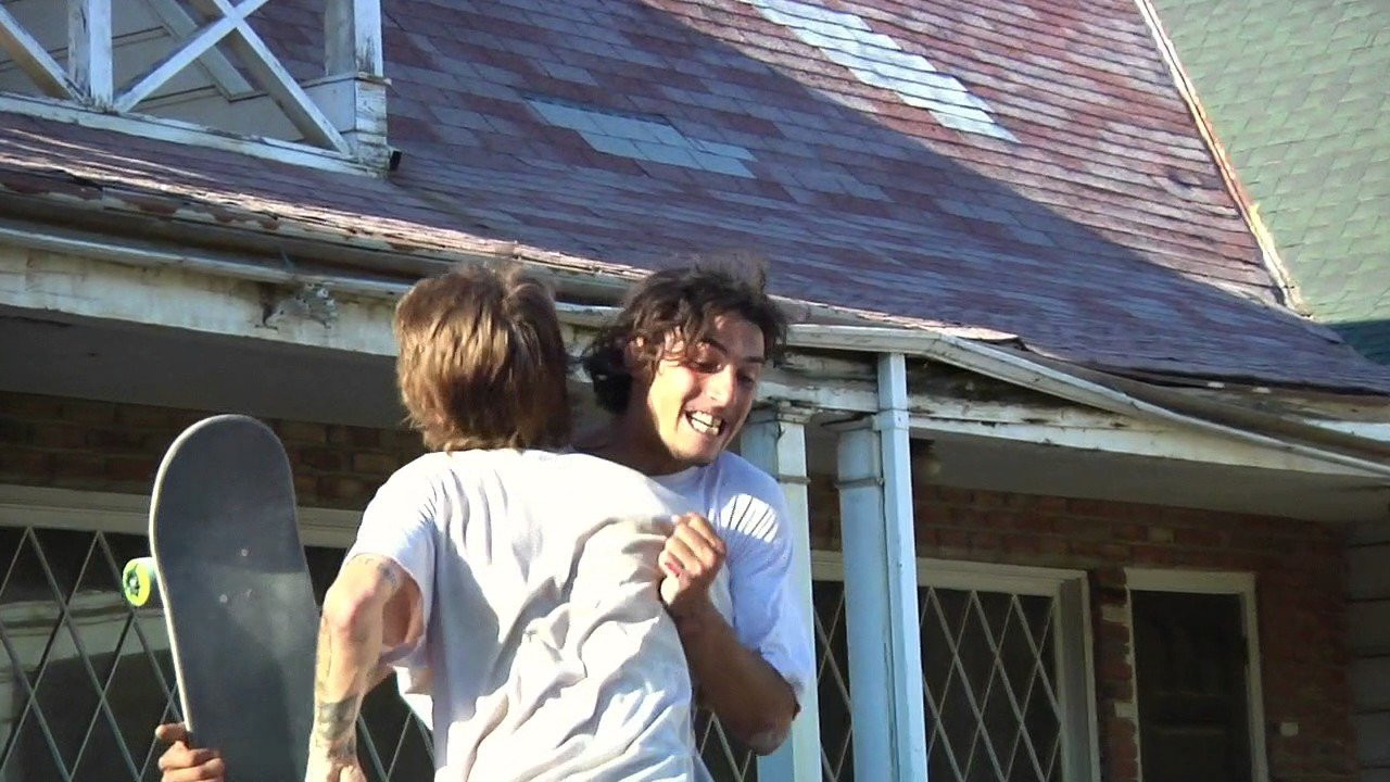 Raw Energy! Doubles in a pool, from Westernworld Clothing's Nowhere, CA video. <br />Video / Adam Anorga